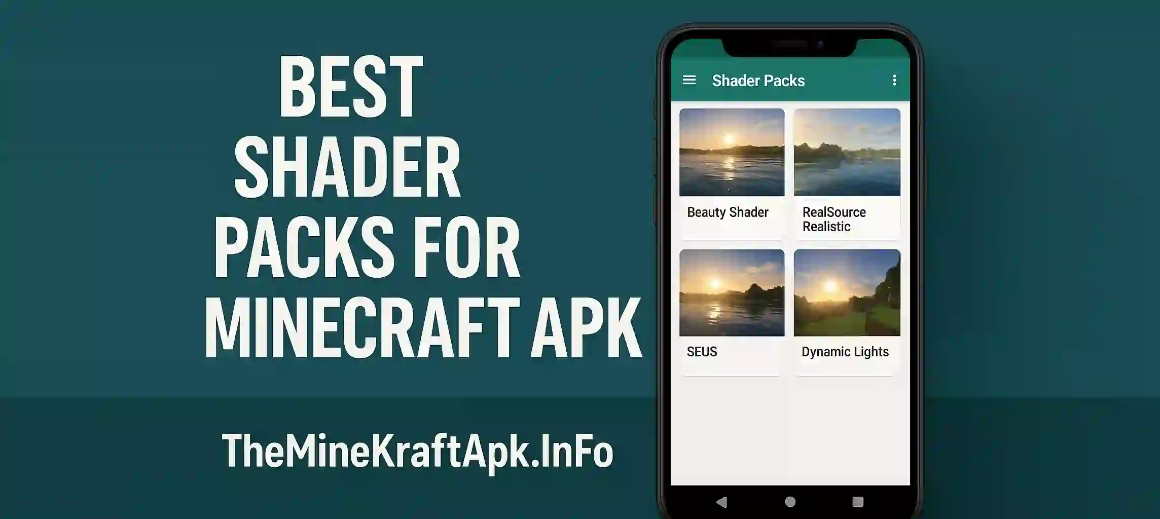 Best Shader Packs for Minecraft APK