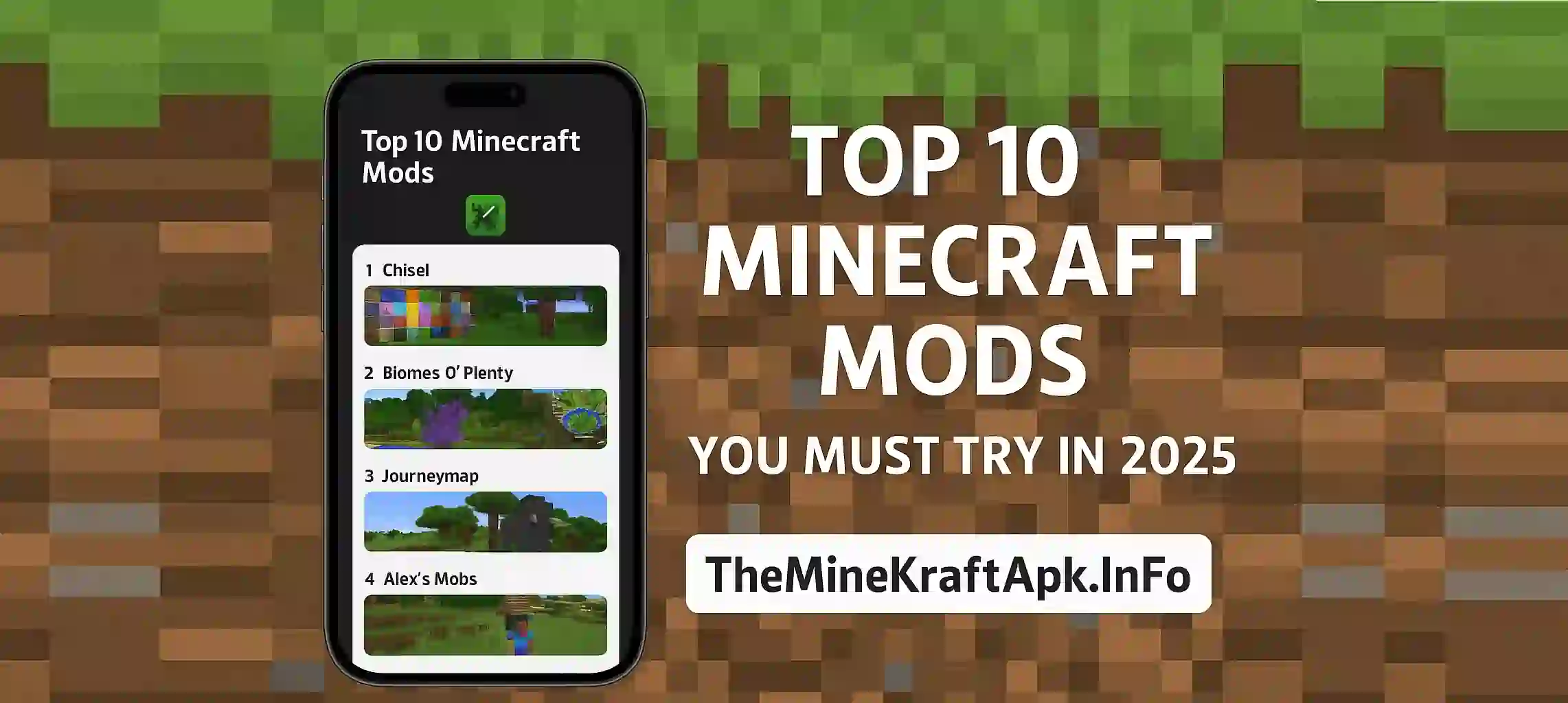 Top 10 Minecraft Mods You Must Try in 2025